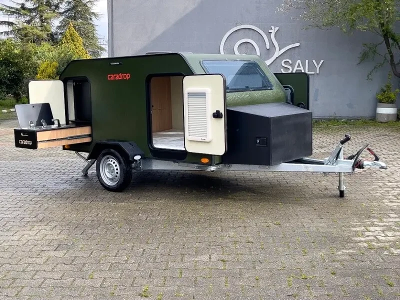 Caradrop Çekme Karavan 2 Kişilik Yeşil - Saly