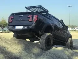 Ford Ranger Off Road Arka Tampon Koruma Rear Bumper 2012-2021 AQM-S20 - AQM4WD (1)