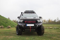 Ford Ranger Off Road Çelik Ön Tampon Koruma Front Bumber 2012-2021 AQM-S50 - AQM4WD