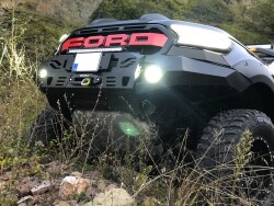 Ford Ranger Off Road Çelik Ön Tampon Koruma Front Bumber 2012-2021 AQM-S50 - AQM4WD (1)