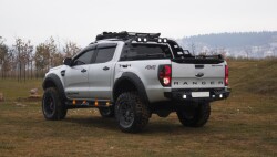 Ford Ranger Off Road Metal Işıklı Rollbar 2012-2021 AQM-X10 - AQM4WD