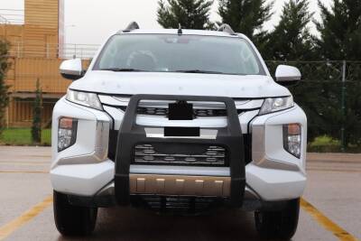 Isuzu Dmax Off Road Poliüretan Ön Koruma Ön Tampon Koruma Demiri Pasificplus 2006+ PQT02 - 1