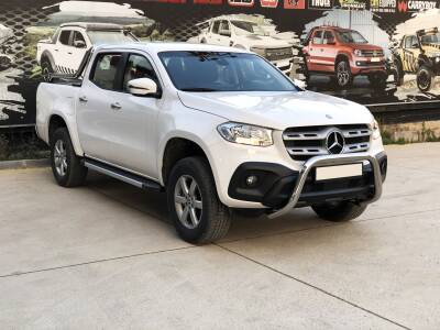 Mercedes X-Class Off Road Krom Ön Koruma Ön Tampon Koruma Demiri DinamicPlus Chrome 2017+ PWT21 - 1