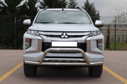 Mitsubishi L200 Off Road Ön Koruma Krom FaceOff Chrome 2007+ PST14 - AQM4WD