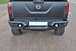 Nissan Navara Off Road Arka Tampon Koruma Rear Bumper 2010-2021 AQM-M20 - AQM4WD (1)