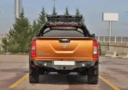 Nissan Navara Off Road Arka Tampon Koruma Rear Bumper 2010-2021 AQM-S20 - AQM4WD