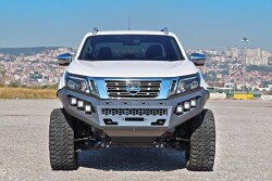 Nissan Navara Off Road Çelik Ön Tampon Koruma Front Bumber 2019 2020 2021 AQM-M50 - AQM4WD