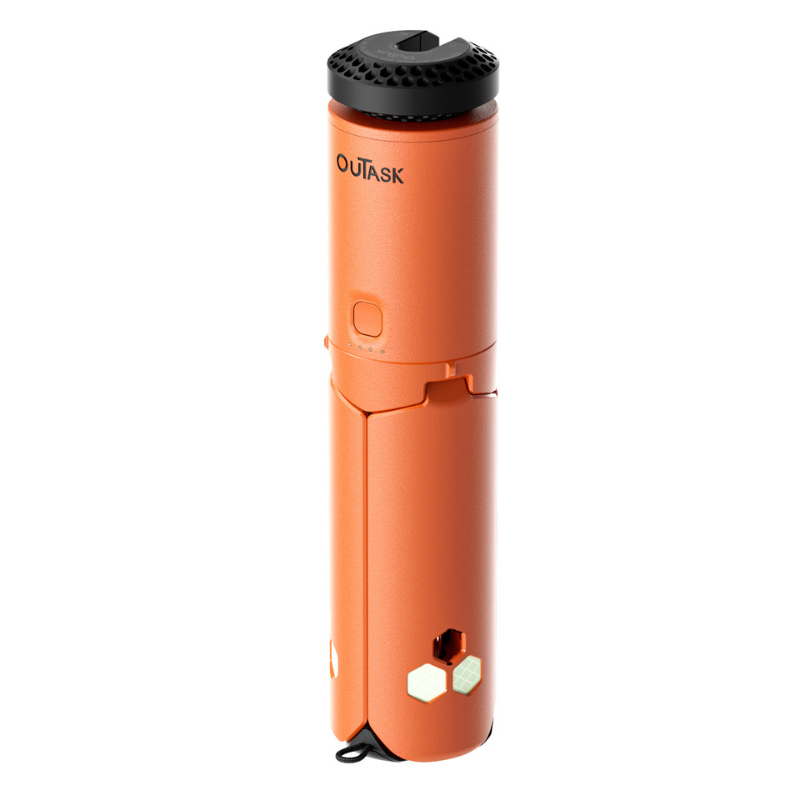 OUTASK Teleskopik Taşınabilir Şarjlı Kamp ve Balıkçı Feneri, Katlanabilir, Manyetik, 12000mAh Bataryalı, Powerbank Özellikli, Su Geçirmez, LED 720° Aydınlatma, Kamp Lambası, El Feneri - 21