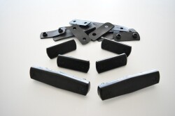 Pick-up Kabin Kapak Cam Plastiği Vidalı Cam Braketi ( 6'lı Set ) - Roxform