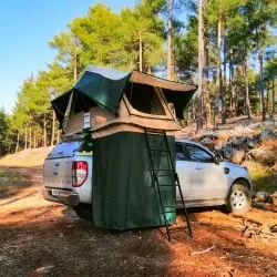 Roxform 2+1 Kişilik Araç Üstü Termal Kamp Çadırı 4 Mevsim 125x250 Cm - Roxform