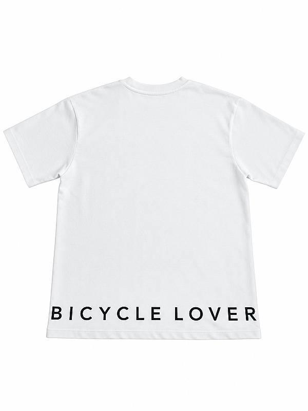 Roxform Bicycle Lover Baskılı Oversize Tişört | Unisex Bisiklet Tişörtü - 7