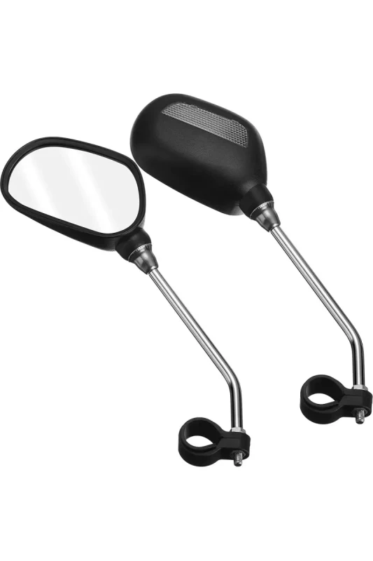 Roxform Bisiklet Ve Elektrikli Bisiklet Reflektörlü Kelepçeli Ayna Bisiklet Aynası JY-102 Mirror - Roxform