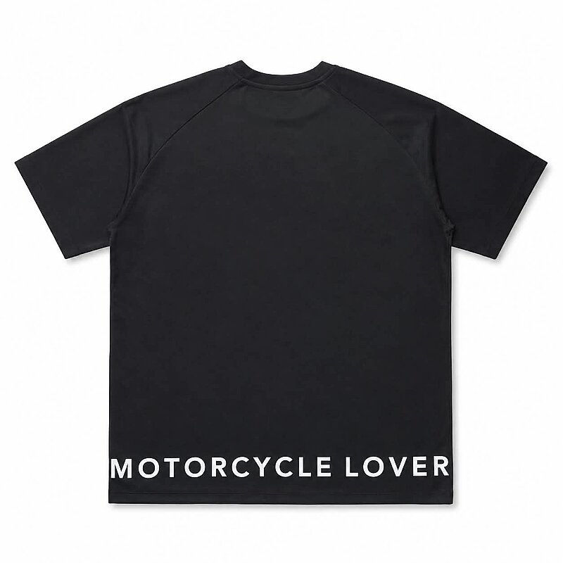 Roxform Motorcycle Lover Baskılı Oversize Tişört | Unisex Bisiklet Tişörtü - 3