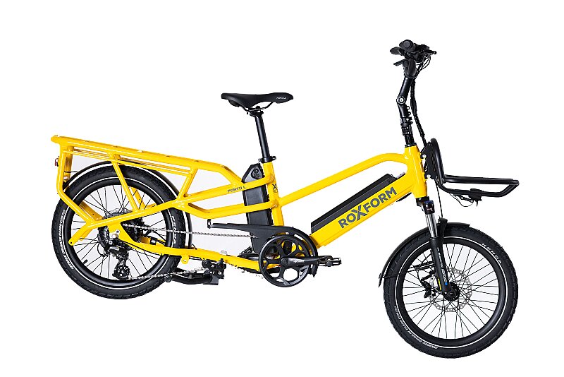 Roxform Porto L Çift Bataryalı Elektrikli Kargo Bisikleti Bafang Hub Motor 60Nm Tork Uzun Menzil - Roxform