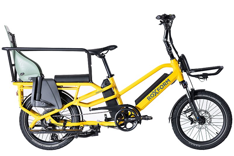 Roxform Porto L Çift Bataryalı Elektrikli Kargo Bisikleti Bafang Hub Motor 60Nm Tork Uzun Menzil - 9