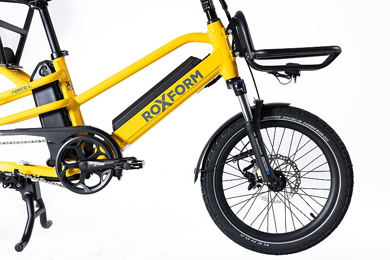 Roxform Porto L Çift Bataryalı Elektrikli Kargo Bisikleti Bafang Hub Motor 60Nm Tork Uzun Menzil - 10