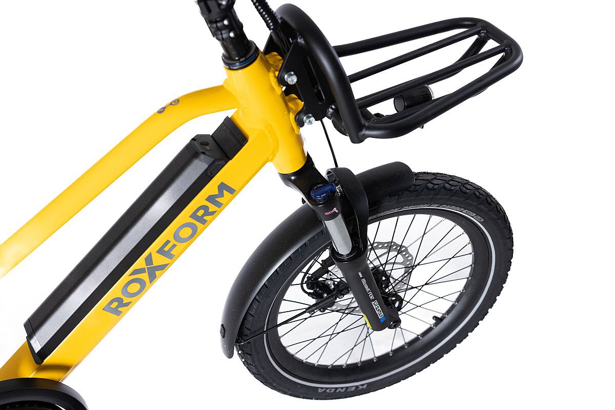 Roxform Porto L Çift Bataryalı Elektrikli Kargo Bisikleti Bafang Hub Motor 60Nm Tork Uzun Menzil - 12