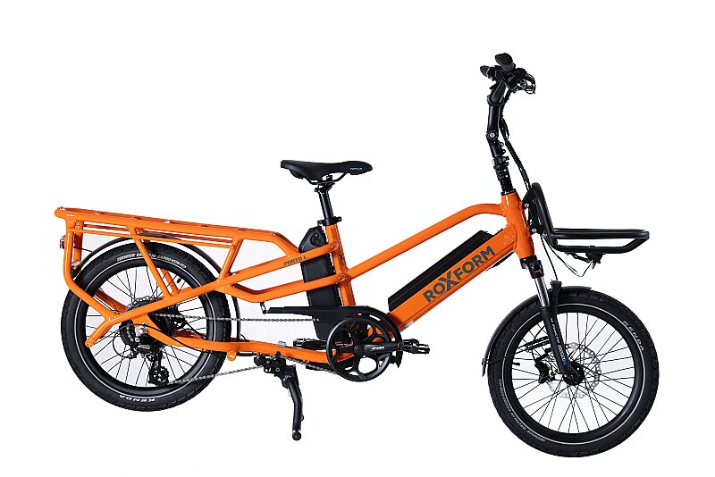 Roxform Porto L Çift Bataryalı Elektrikli Kargo Bisikleti Bafang Hub Motor 60Nm Tork Uzun Menzil - 14