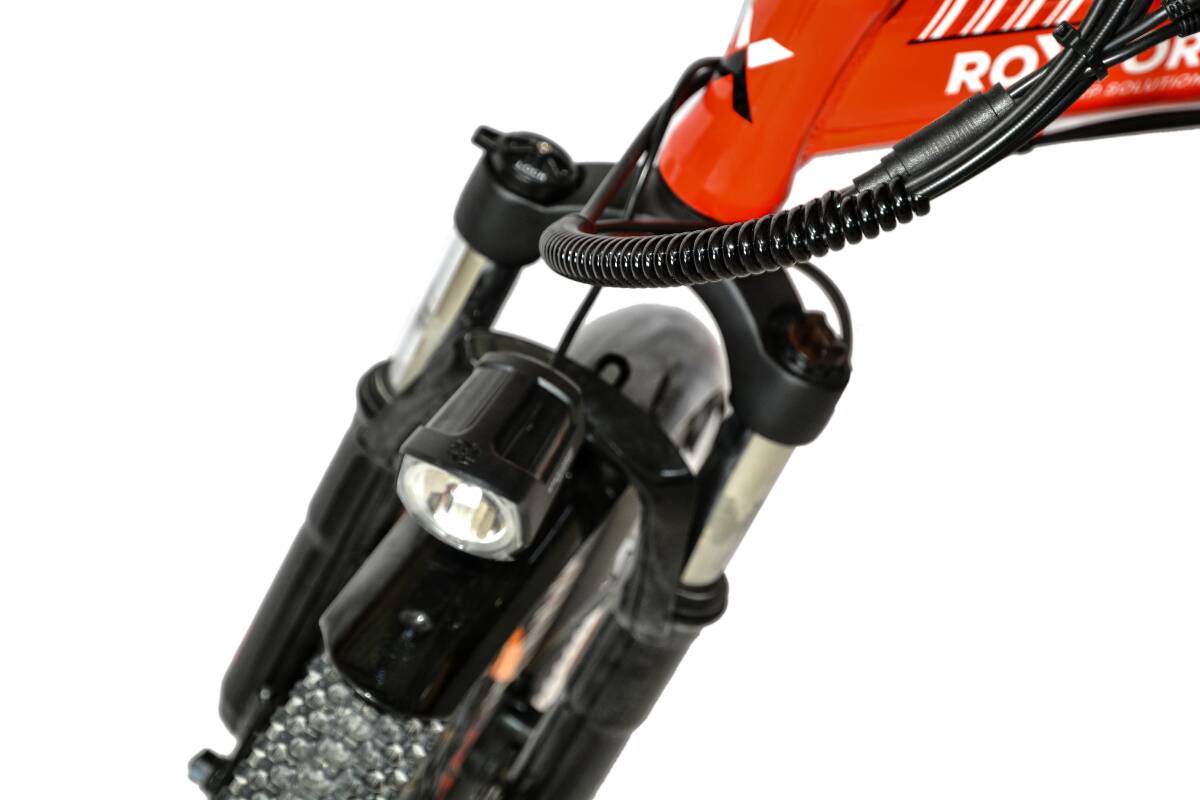 Roxform R-111 Elektrikli Bisiklet Ön Aydınlatma Farı Kablolu 20