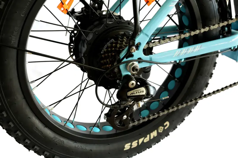 Roxform R-200 Elektrikli Katlanabilir Bisiklet 10AH Shimano Altus 20 İnç Şehir Bisikleti - 42