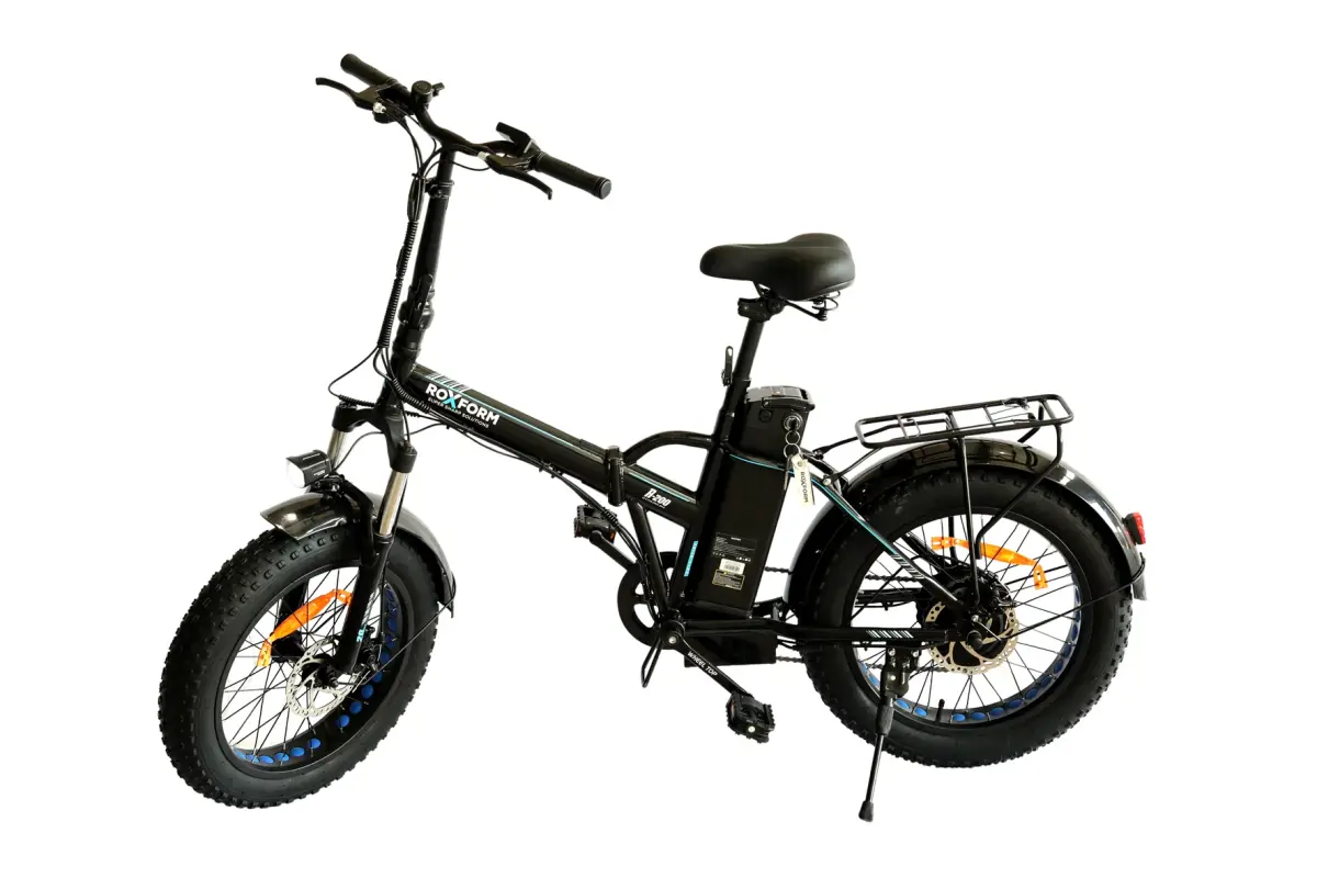 Roxform R-200 Elektrikli Katlanabilir Bisiklet 10AH Shimano Altus 20 İnç Şehir Bisikleti - 56