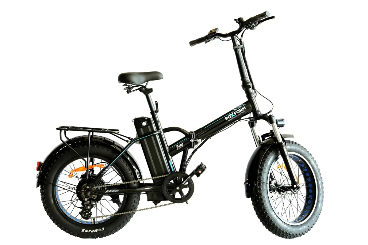 Roxform R-200 Elektrikli Katlanabilir Bisiklet 10AH Shimano Altus 20 İnç Şehir Bisikleti - 31