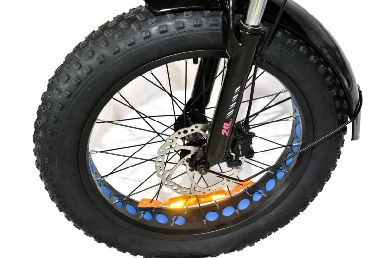 Roxform R-200 PRO Elektrikli Katlanabilir Bisiklet 10AH/13AH Shimano Altus Hidrolik Fren Şehir Bisikleti - 9