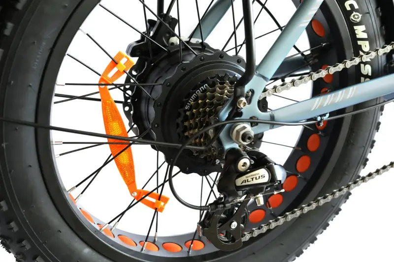 Roxform R-200 PRO Elektrikli Katlanabilir Bisiklet 10AH/13AH Shimano Altus Hidrolik Fren Şehir Bisikleti - 39