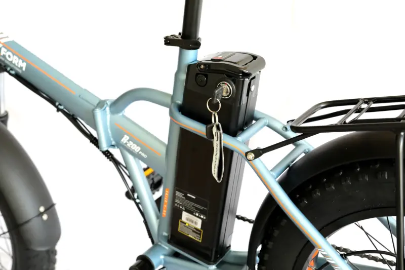 Roxform R-200 PRO Elektrikli Katlanabilir Bisiklet 10AH/13AH Shimano Altus Hidrolik Fren Şehir Bisikleti - 46