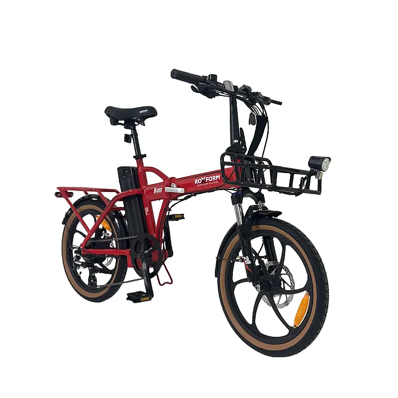 Roxform R-222 Elektrikli Katlanabilir Bisiklet 20AH Shimano Altus Hidrolik Fren Alüminyum Kadro - 2