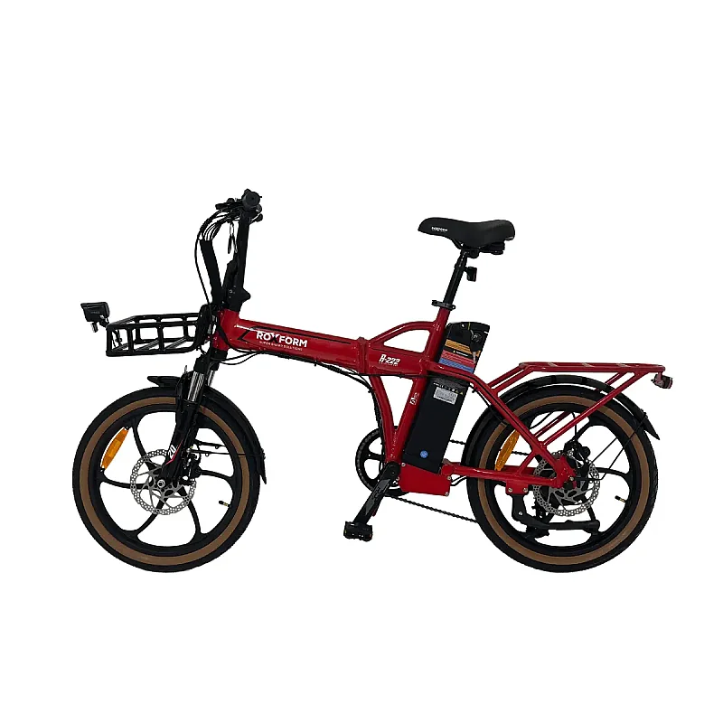 Roxform R-222 Elektrikli Katlanabilir Bisiklet 20AH Shimano Altus Hidrolik Fren Alüminyum Kadro - 3