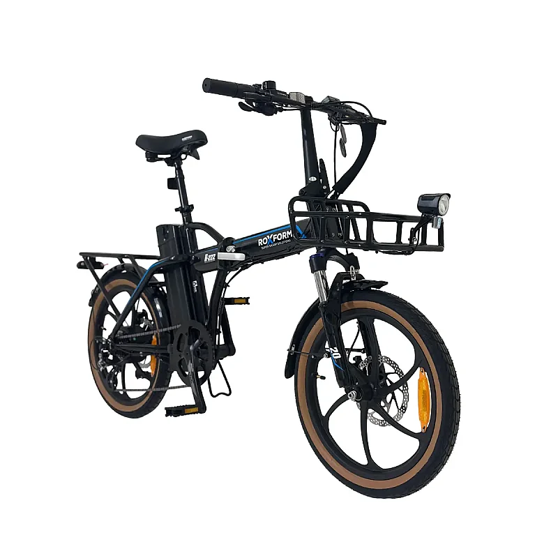 Roxform R-222 Elektrikli Katlanabilir Bisiklet 20AH Shimano Altus Hidrolik Fren Alüminyum Kadro - 8