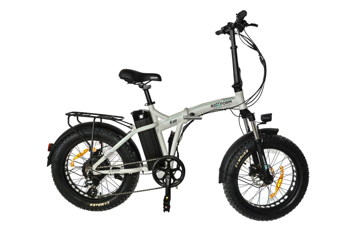 Roxform R-300 Elektrikli Katlanabilir Bisiklet 13AH/15AH/20AH Shimano Altus Hidrolik Fren Alüminyum Kadro - 2