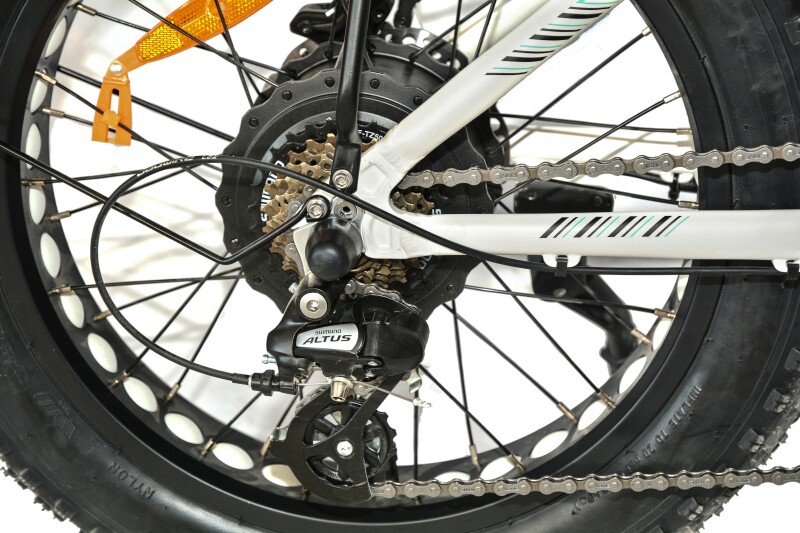 Roxform R-300 Elektrikli Katlanabilir Bisiklet 13AH/15AH/20AH Shimano Altus Hidrolik Fren Alüminyum Kadro - 18