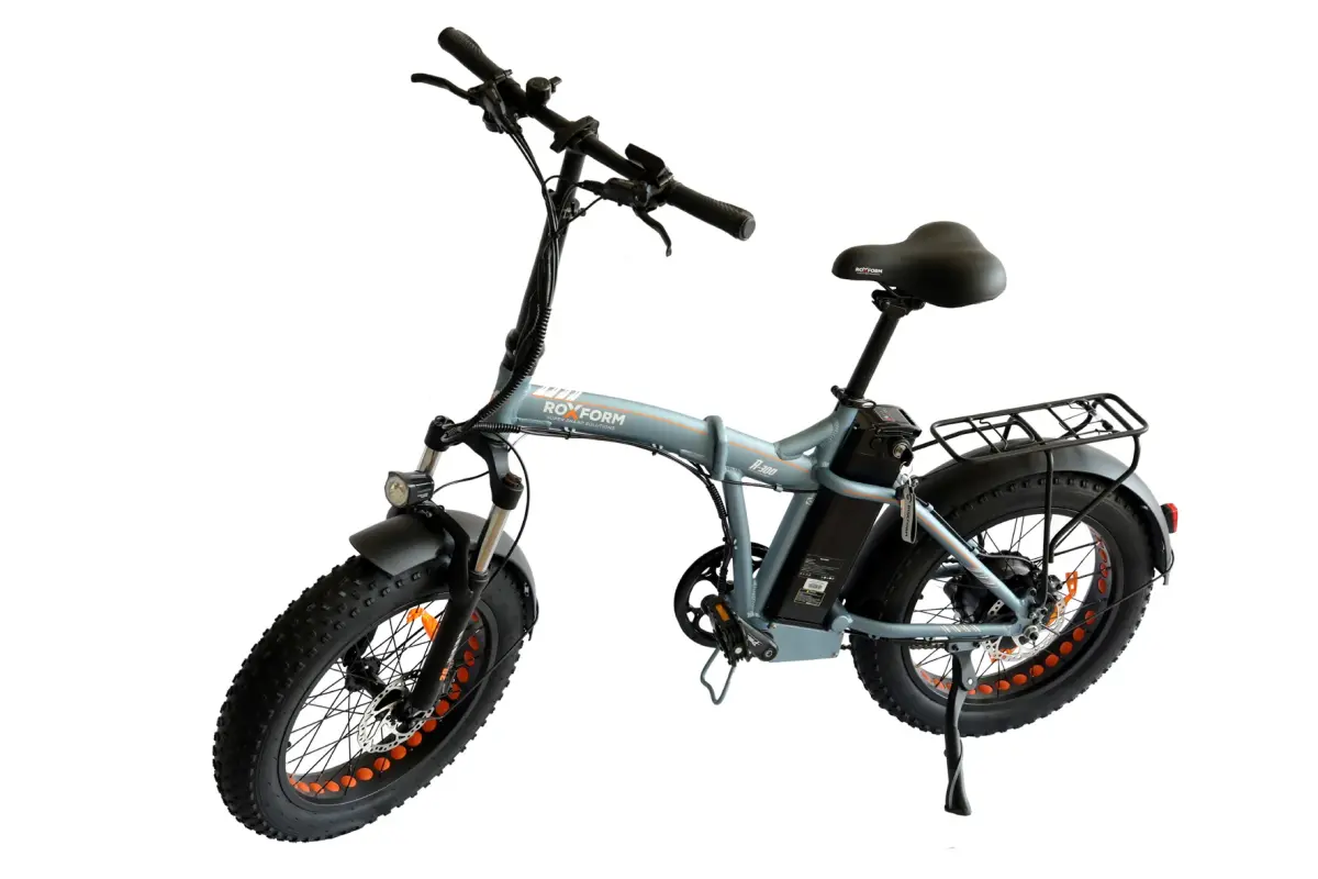Roxform R-300 Elektrikli Katlanabilir Bisiklet 13AH/15AH/20AH Shimano Altus Hidrolik Fren Alüminyum Kadro - 3