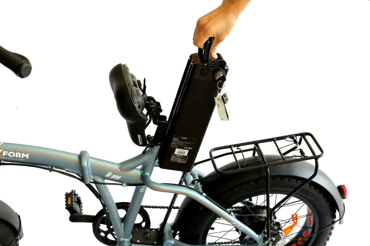 Roxform R-300 Elektrikli Katlanabilir Bisiklet 13AH/15AH/20AH Shimano Altus Hidrolik Fren Alüminyum Kadro - 66