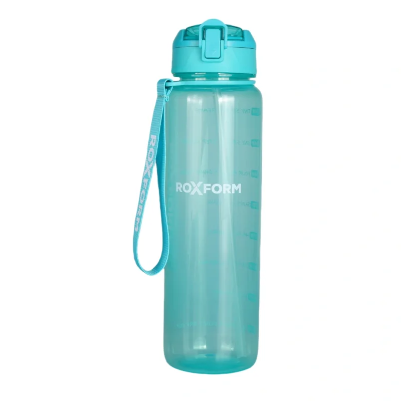 Roxform Suluk Matara 1100 ml, Premium PP Malzeme, Sağlıklı BPA & BPS İçermez, Kılıflı, Çift Kapaklı, Koku Yapmaz, Sızdırmaz ve Dayanıklı, Mavi - 5