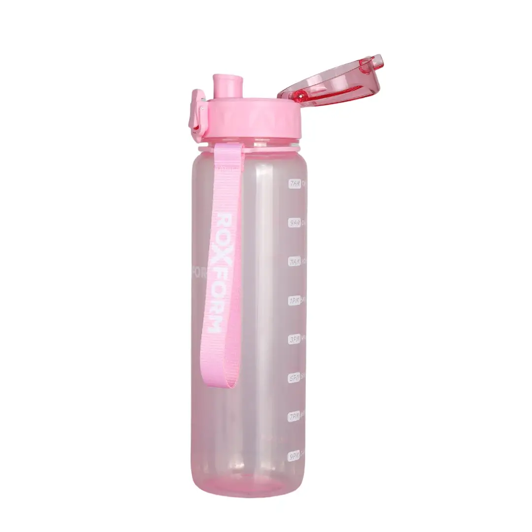 Roxform Suluk Matara 1100 ml, Premium PP Malzeme, Sağlıklı BPA & BPS İçermez, Kılıflı, Çift Kapaklı, Koku Yapmaz, Sızdırmaz ve Dayanıklı, Pembe - 8