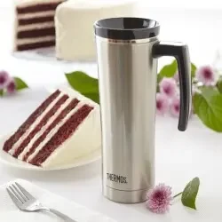Thermos NS100 Çelik Mug Termos 470ml. Siyah 191802 - 