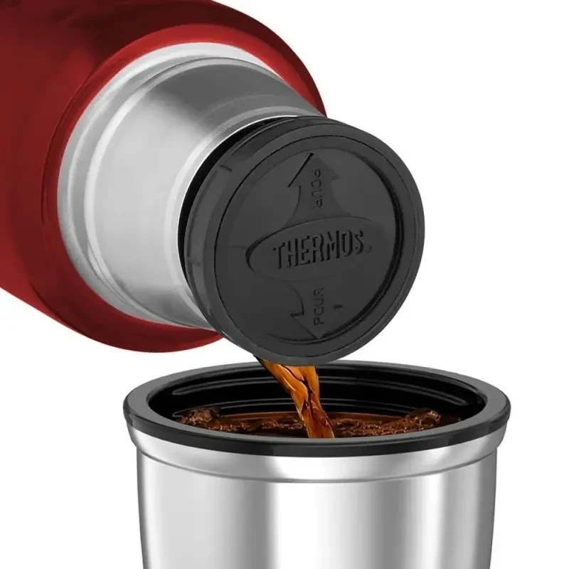Thermos Sk2010 Stainless King Large 1.2 L Cranberry 140936 - Thermos (1)