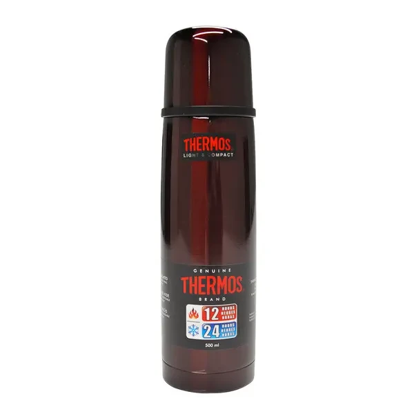 THERMOS TERMOS FBB-500 LIGHT & COMPACT 0,50L MIDNIGHT RED KAMP TERMOSU 185298 - Thermos