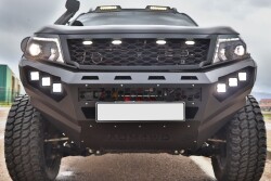 Toyota Hilux Off Road Çelik Ön Tampon Koruma Front Bumber 2015- 2021 AQM-M50 - AQM4WD (1)