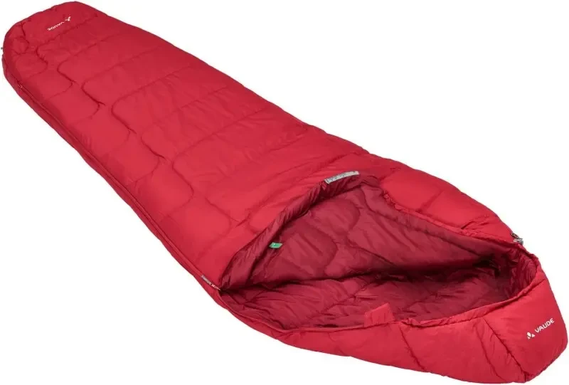 Vaude Sioux 400 Syn -11C Uyku Tulumu 12128 Kırmızı Right - Vaude